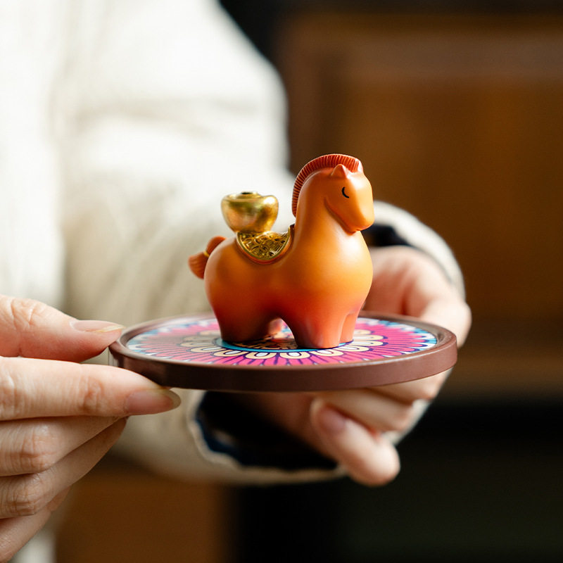 新款橙马吉象马上发财香插含底座马年新品家用线香插座茶道零配件,餐饮具,茶道/香炉,淘宝优惠券,粉丝福利购,淘宝优惠卷