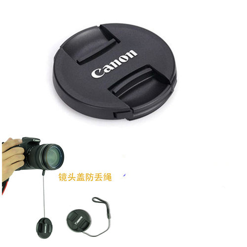 适用佳能49mm镜头盖18-45或15-45
