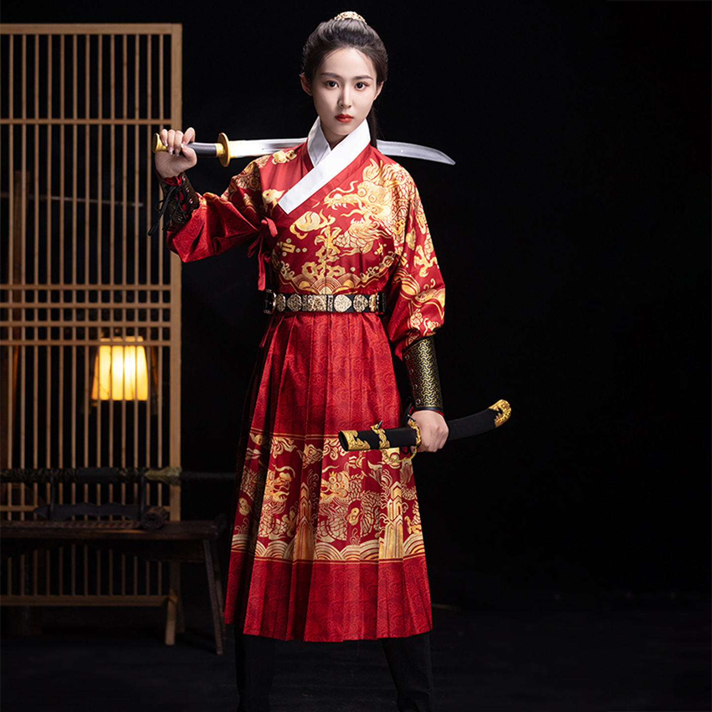 明制飞鱼服锦衣卫国风汉服男女款