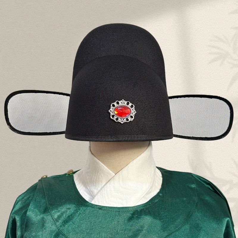 明制乌纱帽汉服男圆领袍飞鱼服帽唐宋明朝官帽翼善冠宋直翅帽儿童