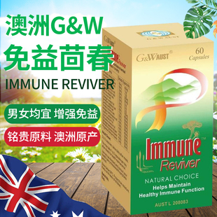 澳洲进口G&W AUST Immune Reviver免疫回春胶囊草本精华萃取60粒