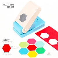 Hexagonal embossing machine, regular hexagonal patterning machine, grandmother labor-saving tool, irregular square polygon punching machine thumbnail 2