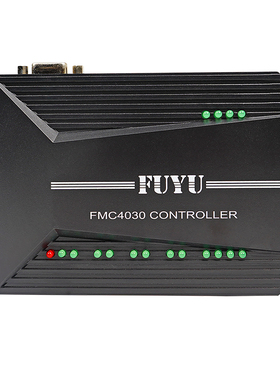 FUYU三轴运动控制器可编程FMC4030步进电机分段运动往返控制器
