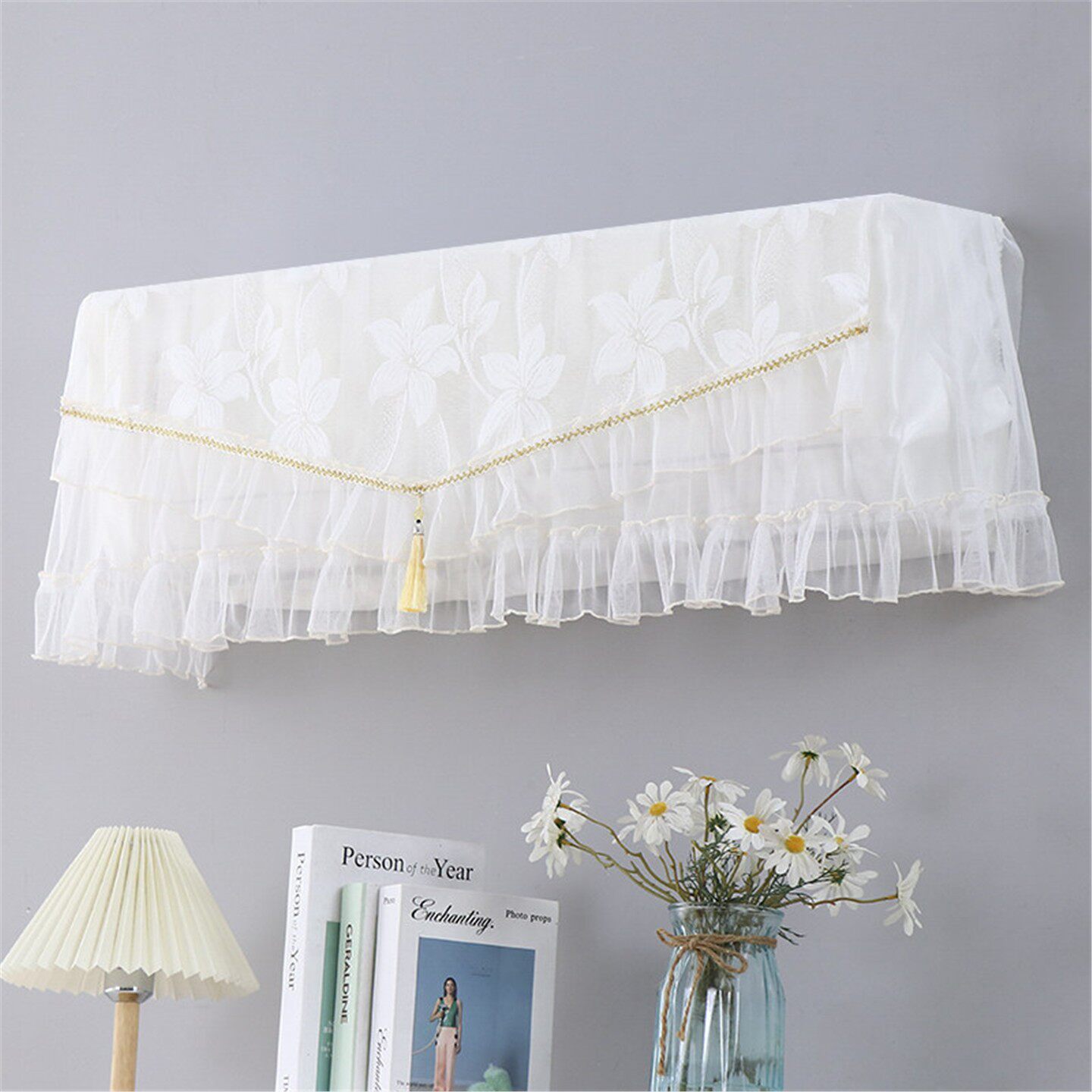 2026新款空调防尘罩套子开机不取挂机挂式通用格力美的专用挡风帘