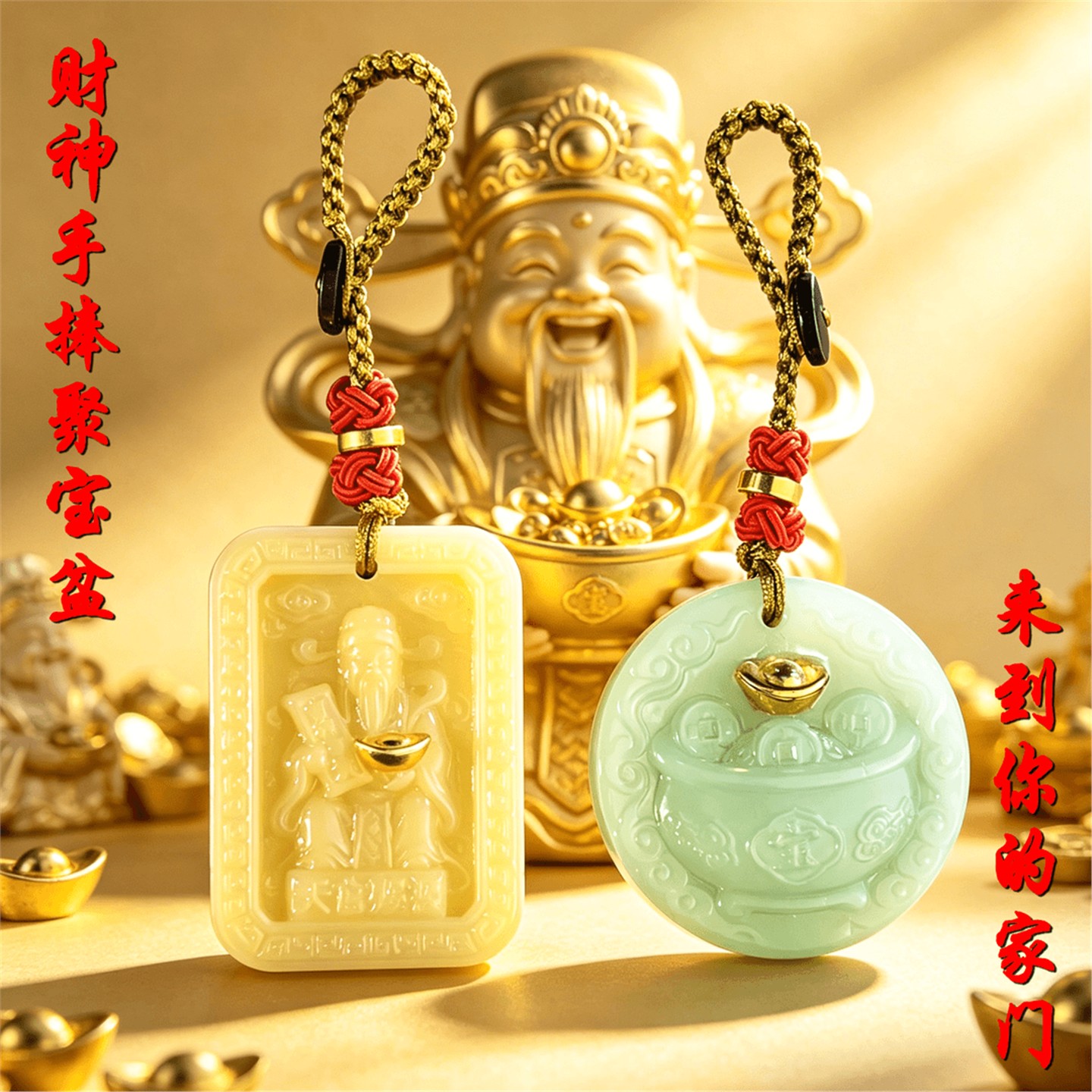 臻品手作财神聚宝纳万源滚
