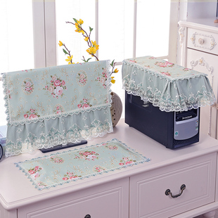 电脑布桌主机防尘罩2025新款台式显示器屏幕保护套防尘盖布遮尘布