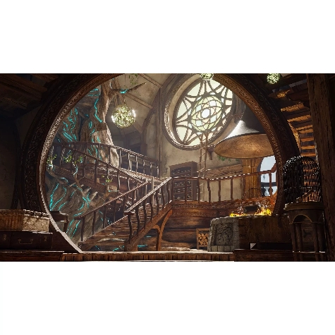 UE4UE5中世纪魔法城堡室内装饰Enchanted Interiors带blender FBX