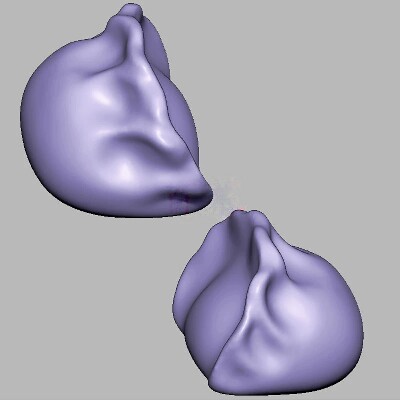 饺子 水饺三维立体图雕刻机stl文件3d打印模型素材1909