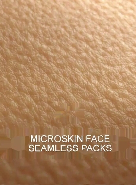 40组逼真脸部皮肤扫描级纹理贴图TexturingXYZ MicroSkin Face