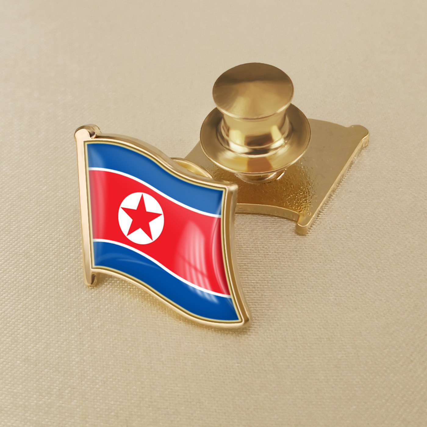 朝鲜国旗徽章胸章精美配饰,饰品/流行首饰/时尚饰品新,胸针,淘宝优惠券,粉丝福利购,淘宝优惠卷