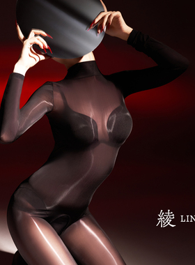 「绫天生丝滑-琉光™」15D猫女系列性感超薄丝袜丝滑无缝连体衣女