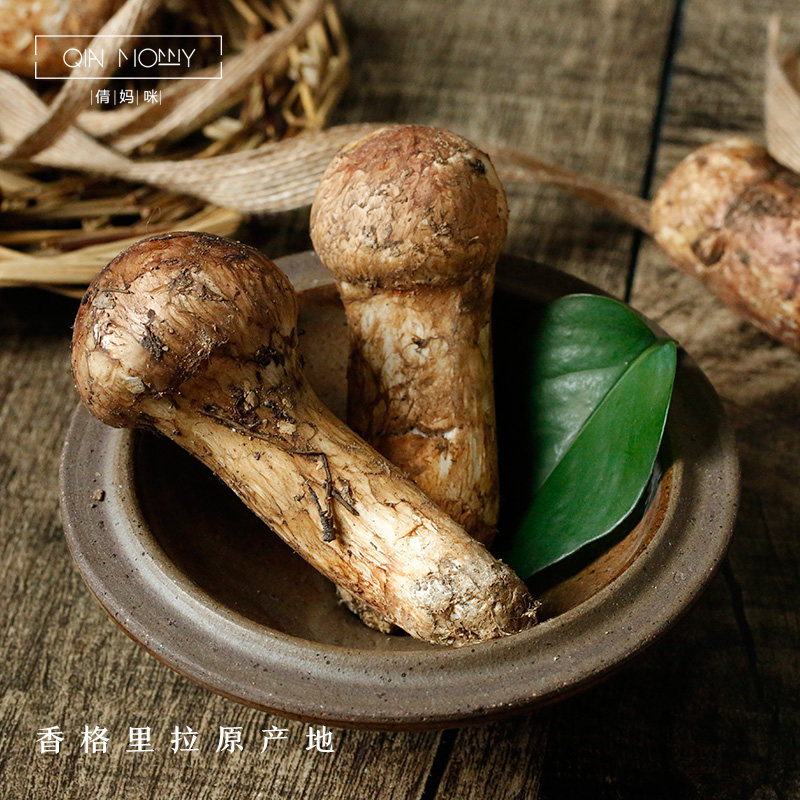 新鲜野生松茸菌菇 云南土特产香格里拉山珍野生菌 7-9cm