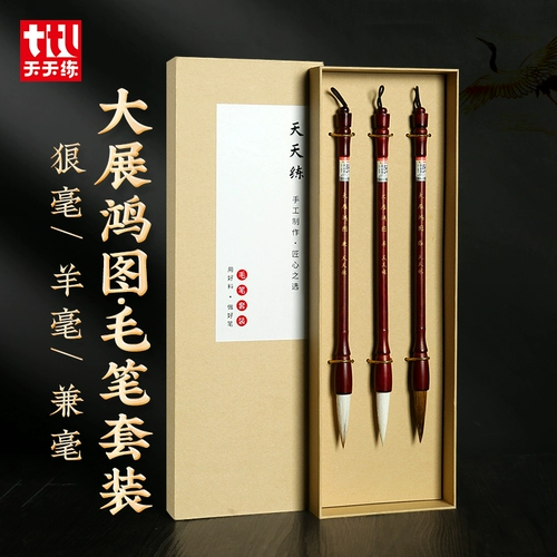 Кисть для письма, профессиональный комплект, высококлассная маленькая каллиграфия для взрослых, практика каждый день, подходит для начинающих