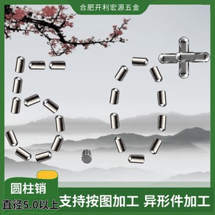 球頭PCB定位PIN直銷不銹鋼銷釘圓柱滾針銷子直徑5.0mm6.0mm8.0mm