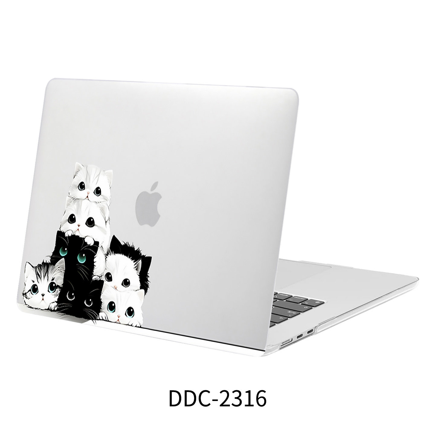 mosiso适用创意猫华为苹果neo电脑保护壳MacBook保护套定制air/Pro新款m4m5