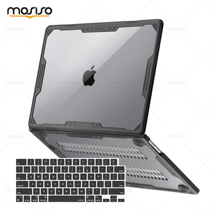 mosiso适用于苹果macbook air15寸电脑保护壳防摔电脑套m4外壳散热