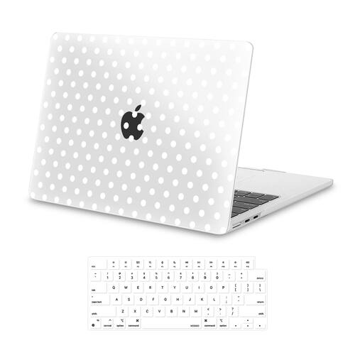 适用MacBook保护壳韩系ins波点