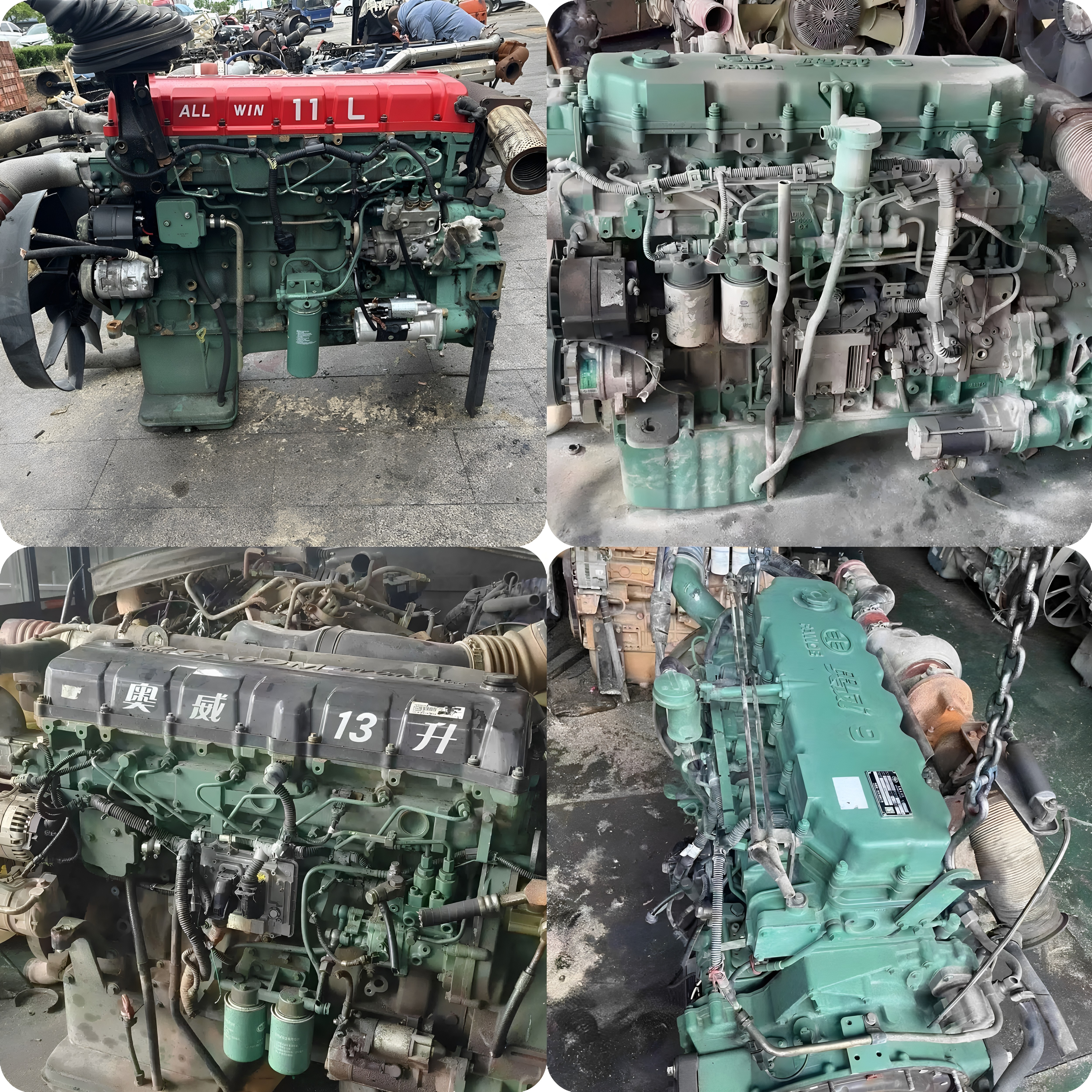 锡柴490 4100 4102发动机总成及部件
