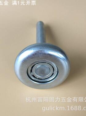 外贸出口自动车库门五金配件46mmx95mm镀锌铁轮微型轨道滚轮