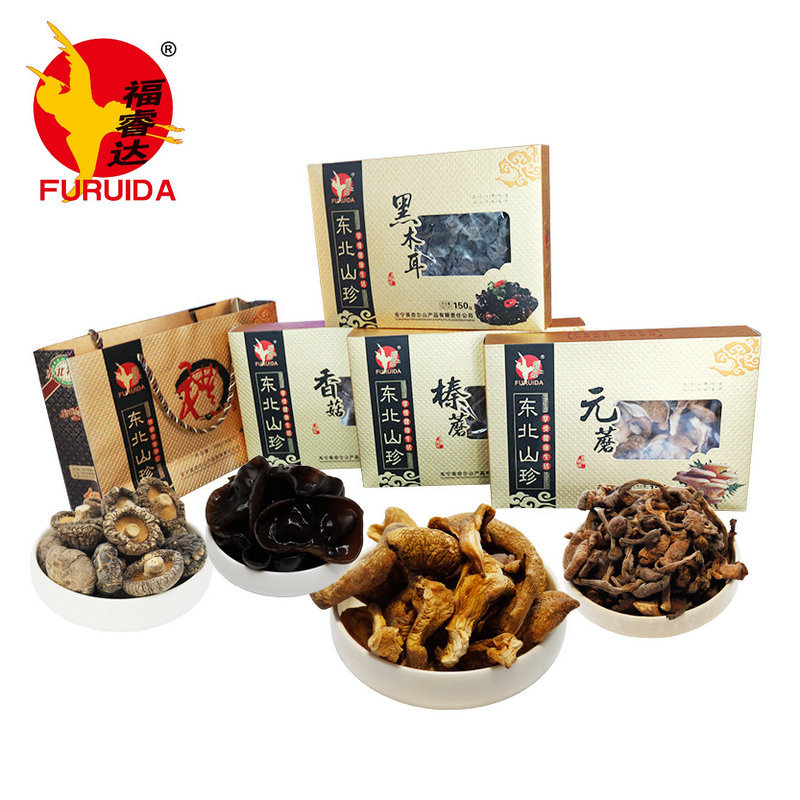 山姆冠必买东北山珍礼盒木耳香菇任选二组合送礼金卡装蘑菇黑土特
