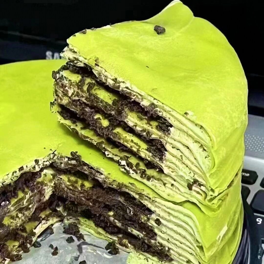 山姆必买抹茶奥巧千层爆浆动物奶油蛋糕网红生日甜品下午茶糕点心