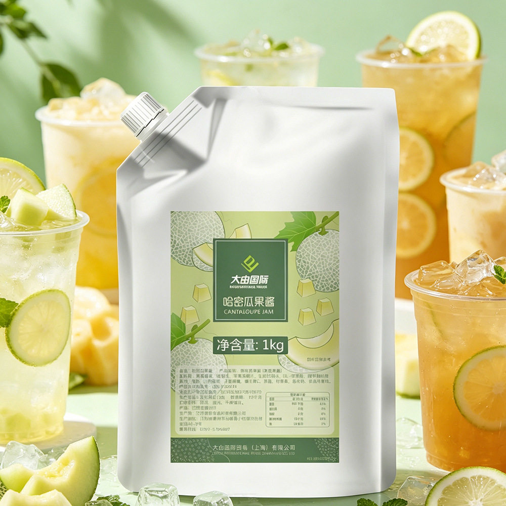 山姆必买大由国际1kg浓缩果汁奶茶店专用果味冲饮多口味可选石榴