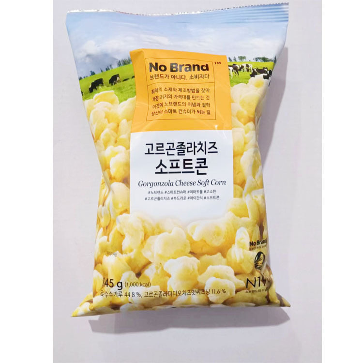 山姆冠必买韩国进口 诺倍得玉米卷145g 网红热卖膨化食品办公室解
