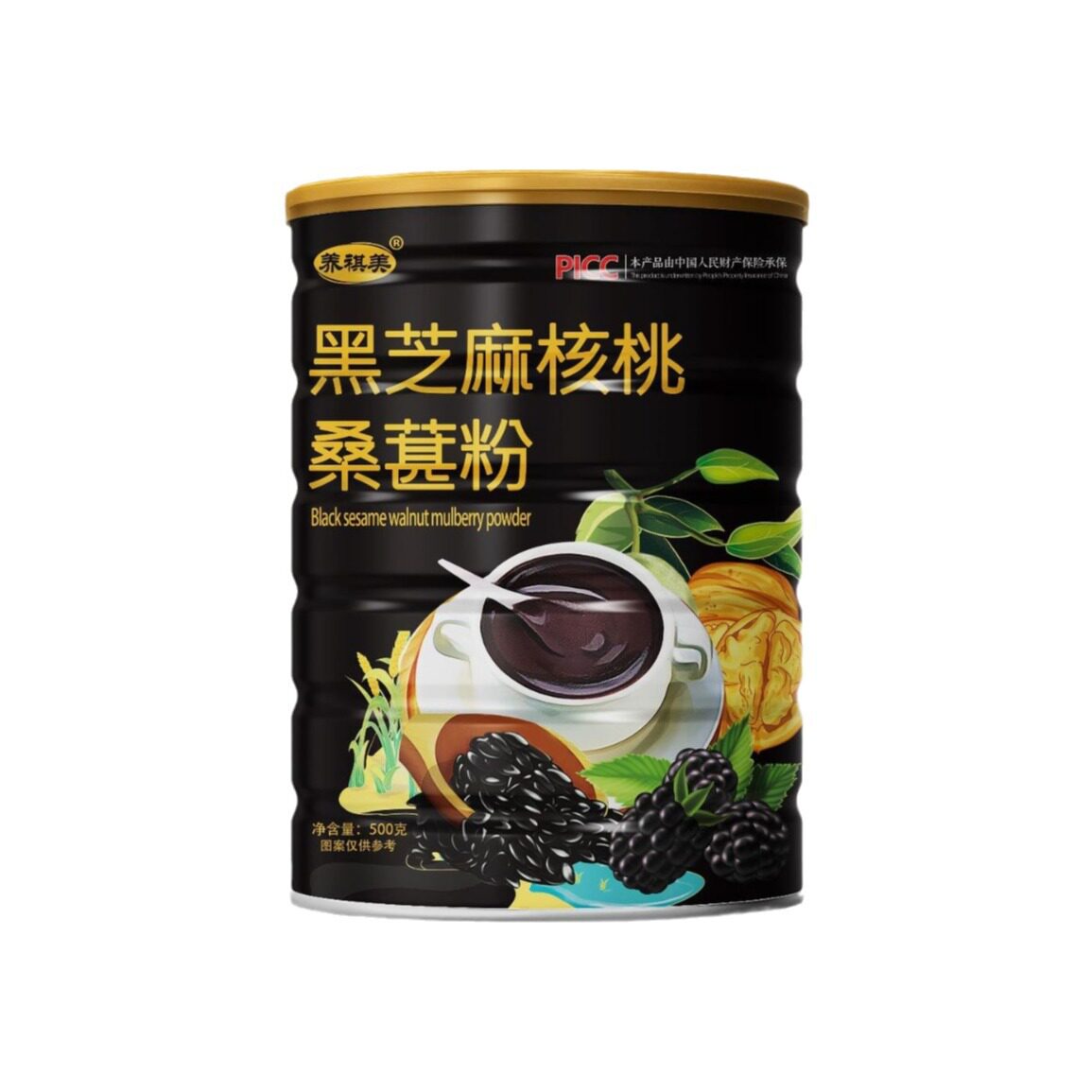 山姆冠必买黑芝麻核桃桑葚粉 五谷代餐粉即食冲饮早餐粉厂家