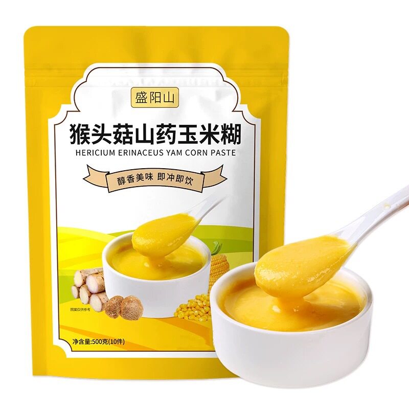 山姆冠必买猴头菇山药玉米糊葛根即食冲饮低脂代餐早餐营养无添加