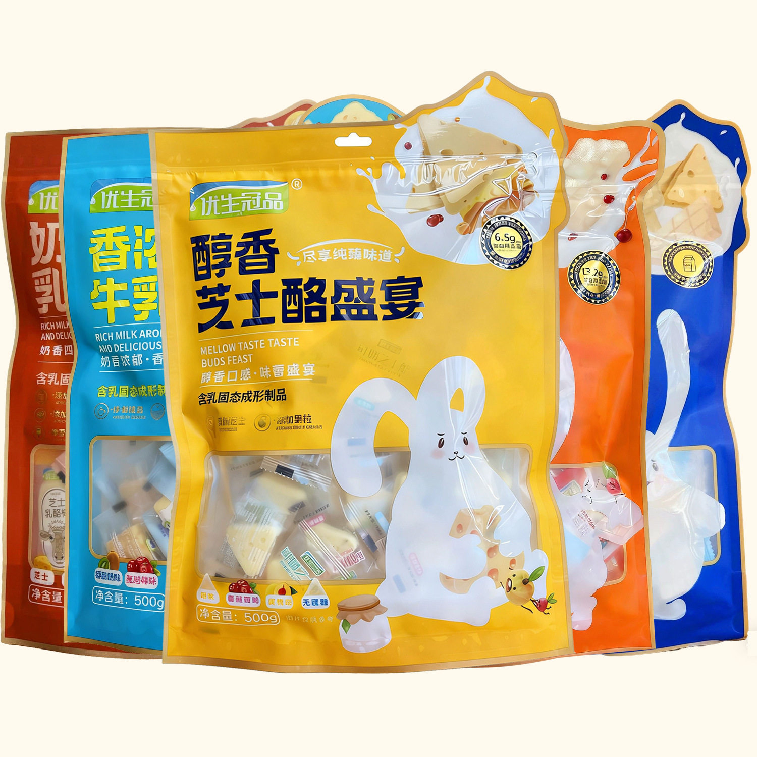 山姆必买内蒙古特产奶酪奶制品醇香芝士酪奶食乳香烤奶糕乳酪棒牛