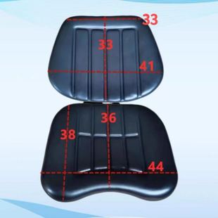 拖拉机坐椅垫靠背高弹海绵东方红雷沃农用车座椅配件改装总成通用