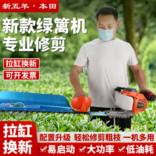 五羊本田汽油绿篱机修剪粗枝