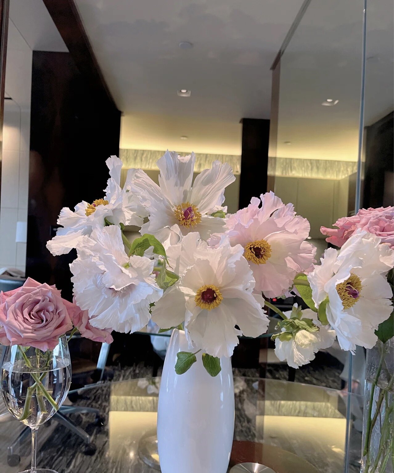 油画牡丹鲜花重瓣束云南鲜切花插花卉百合玫瑰基地顺丰