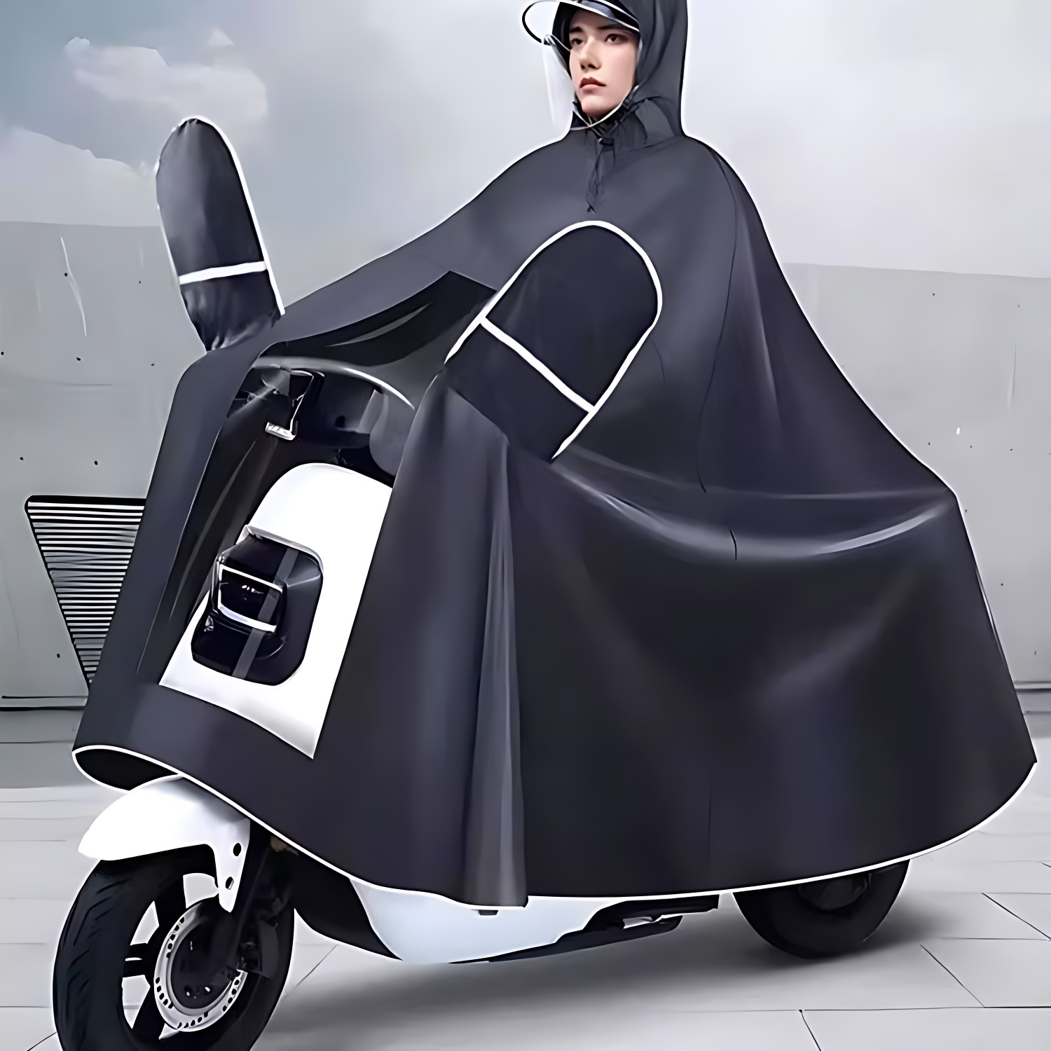 电动车雨衣成人摩托电瓶车专用雨披男款加大加厚长款全身防暴雨女