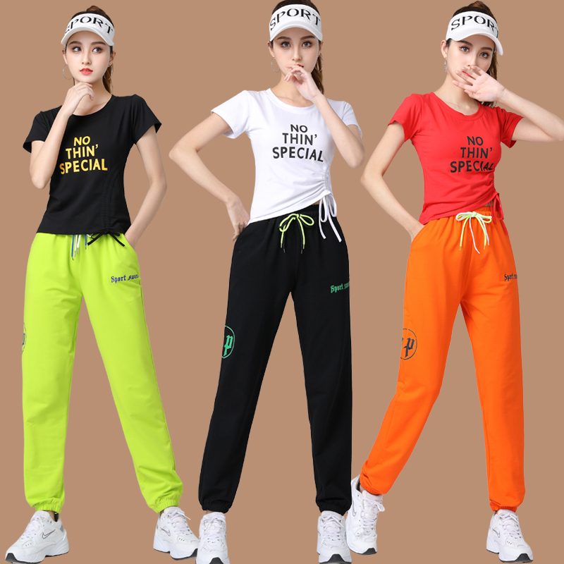 广场舞新款服装套装女夏
