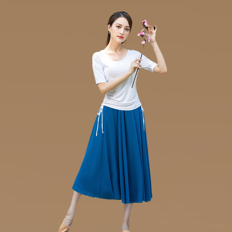 夏季短袖广场舞新款民族