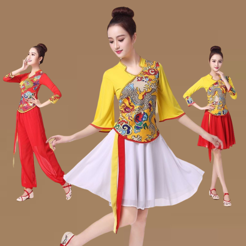 杨丽萍广场舞服装新款套