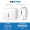 Hand wiping paper box+soap dispenser (white)