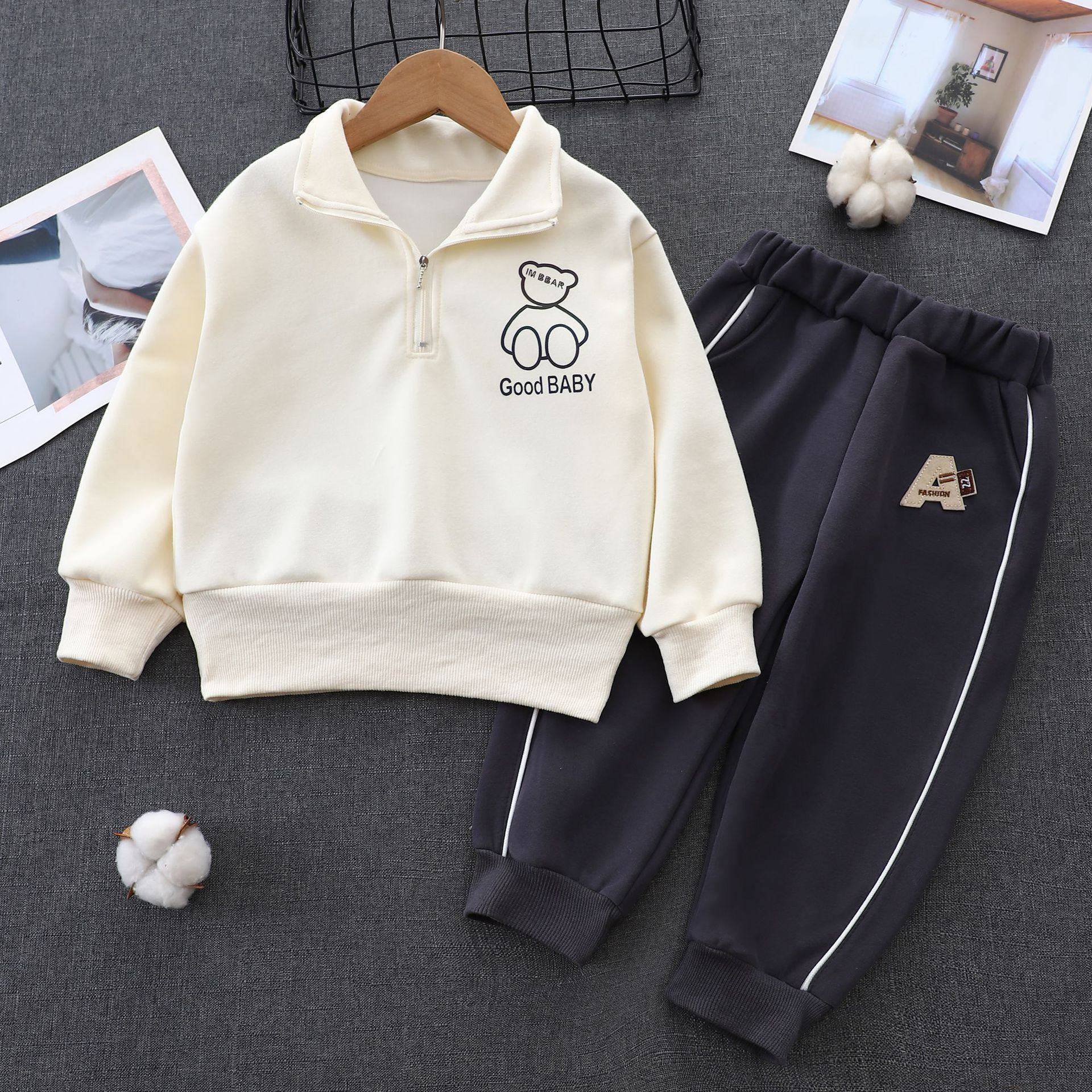 运动服儿童套装秋冬男女童韩版卫衣卫裤两件套春季中大童休闲童装,童装/婴儿装/亲子装,儿童运动套装,淘宝优惠券,粉丝福利购,淘宝优惠卷