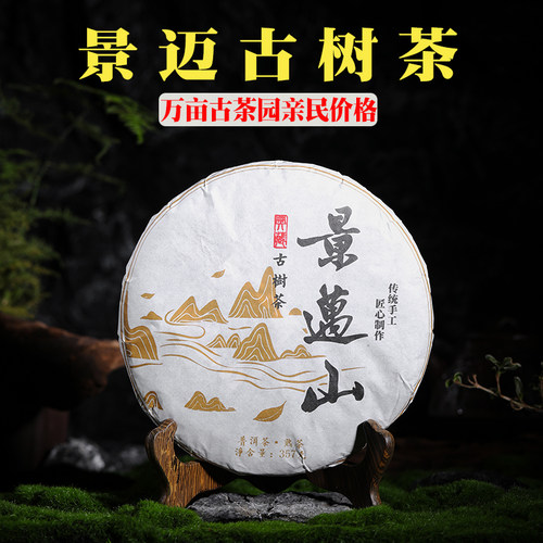 初晓景迈山古树熟茶2019年中期茶