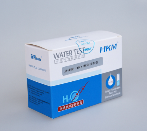 总硬度测定试剂盒（HR）30-600mg/L EasyBox测试盒 水质检测盒