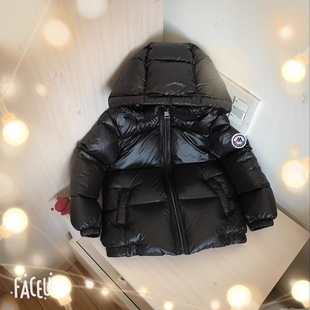 儿童羽绒服黑色红色1-3岁男宝女宝宝韩版女童装冬季加厚男童外套6