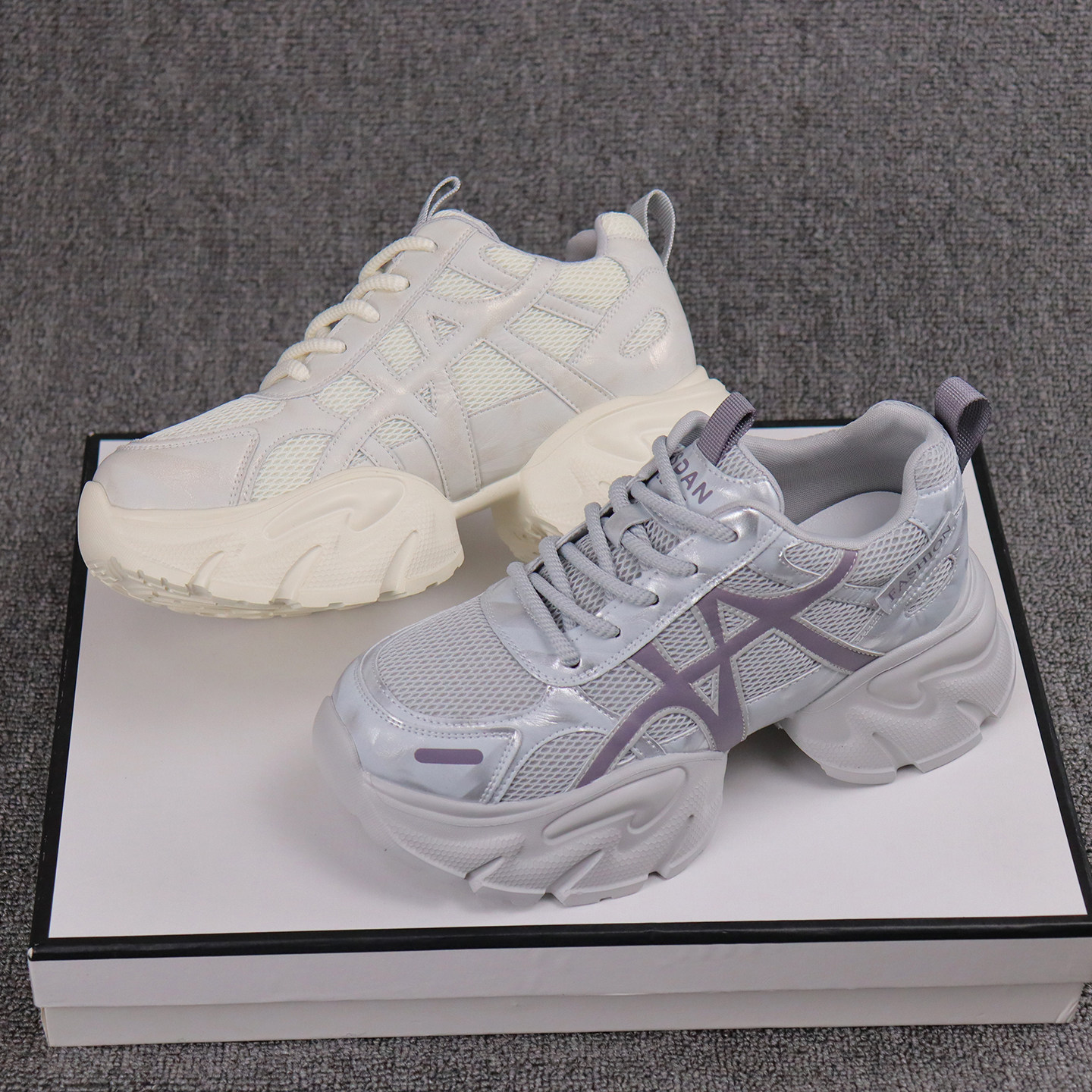 红依利女鞋2026新款舒适百搭厚底透气老爹鞋时尚运动鞋网面休闲鞋,女鞋,老爹鞋,淘宝优惠券,粉丝福利购,淘宝优惠卷