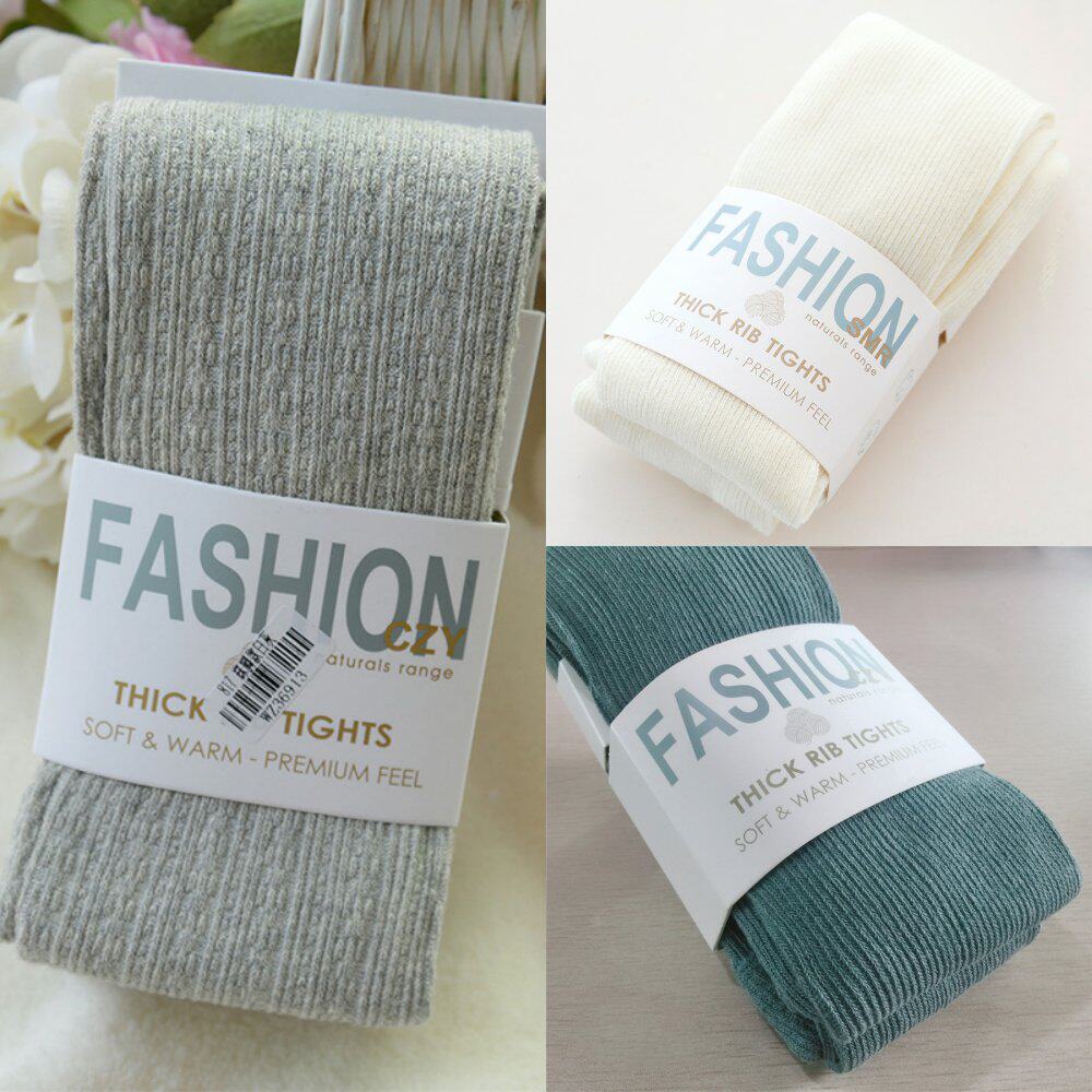 袋装加厚针织麻花竖条连裤袜踩脚九分平板竖条打底袜裤棉