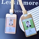 卡套工作牌 电子导游证保护套导游身份标识卡同款 导游协会推荐 金属证件卡套工作牌胸牌挂绳 正品 竖款 2025版