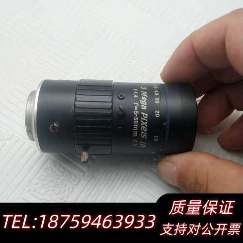 3mega pixels IR f1.4 f=5-50MM询价