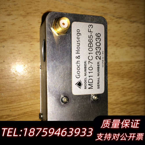 Gooch & Housego精密测量设备出手啦！型号MD1.询价