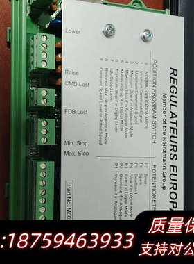 MAK机，REGULATEURS EUROPA 调速器 控制.询价