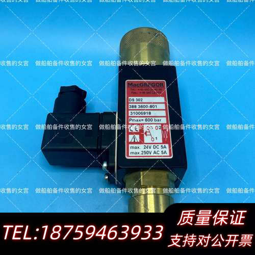 MACGREGOR 麦基嘉 电磁阀 DS 302 388 3.询价