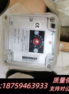 W0ERNER威钠温度控制器型号KTR-B/1/V300询价